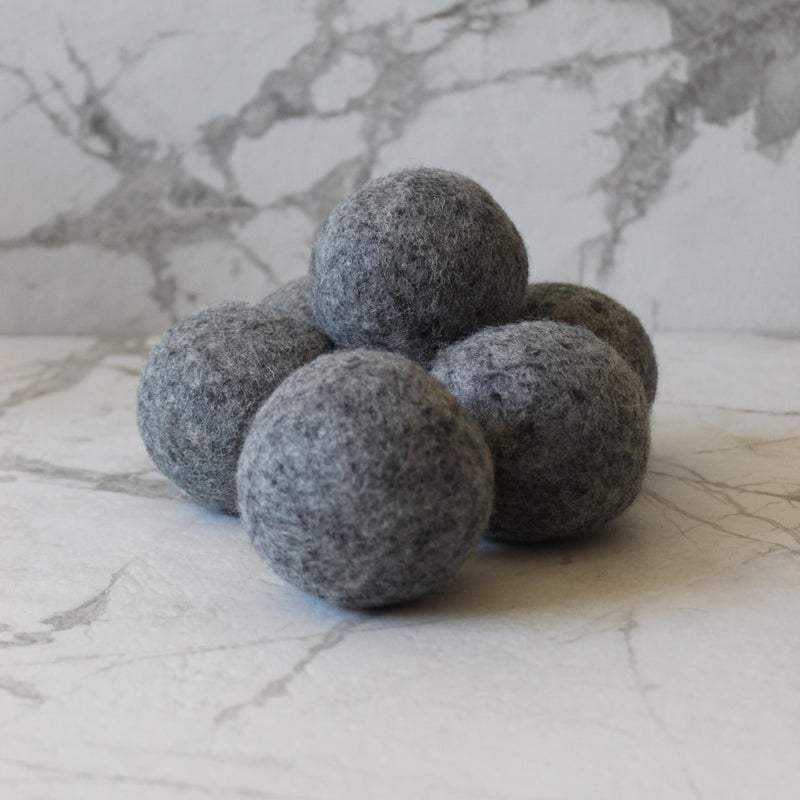 Murchison-Hume Wool Dryer Balls - 100% New Zealand Wool, Natural Fabric Softener, Reduces Drying Time, Eco-Friendly & Reusable - Set of 6 - Image 2